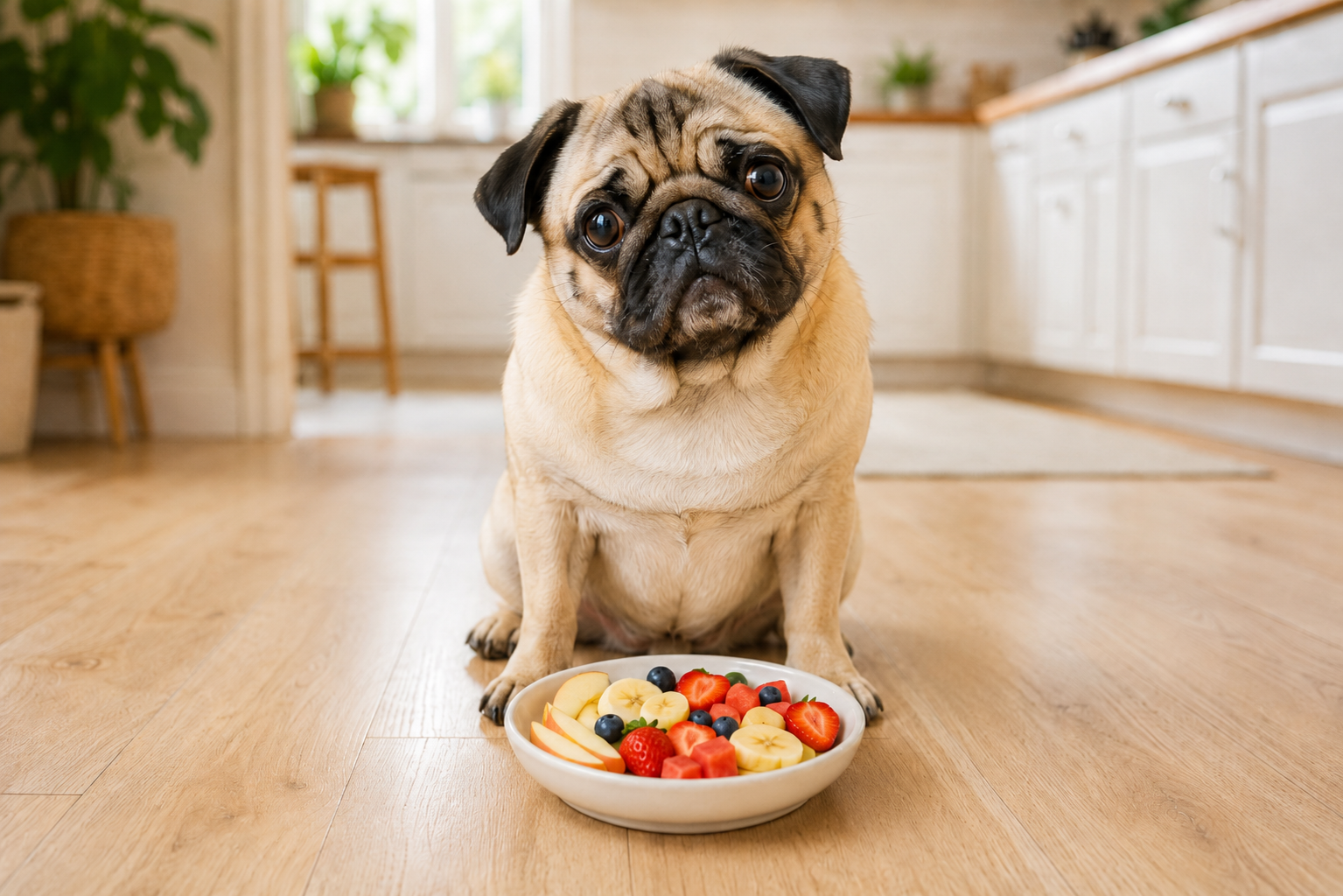 cachorro de raça pequena pode comer fruta