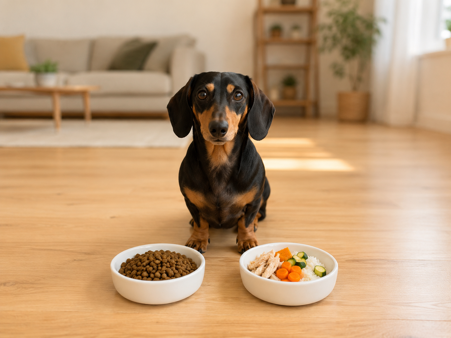 como trocar ração por comida natural para cachorro pequeno