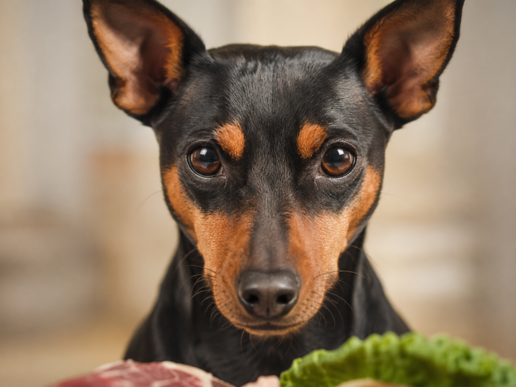 dieta BARF para cachorro de raça pequena